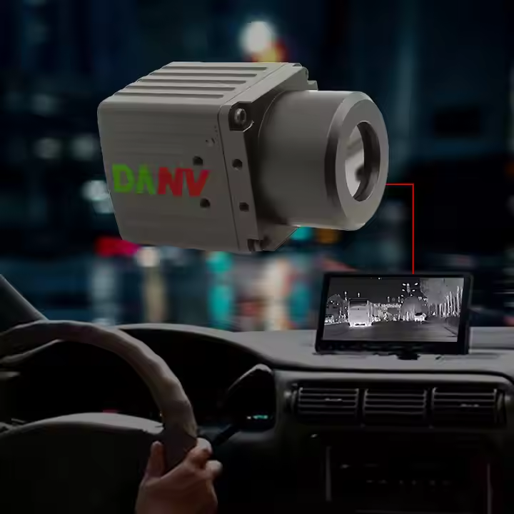 High-resolution thermal vehicle camera: clear imaging, IP67 protection