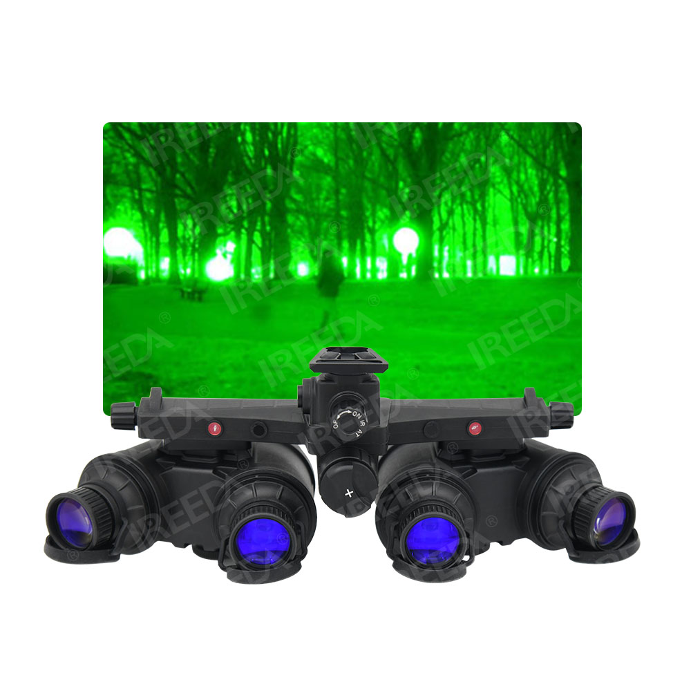 Four-eye panoramic night vision device, 