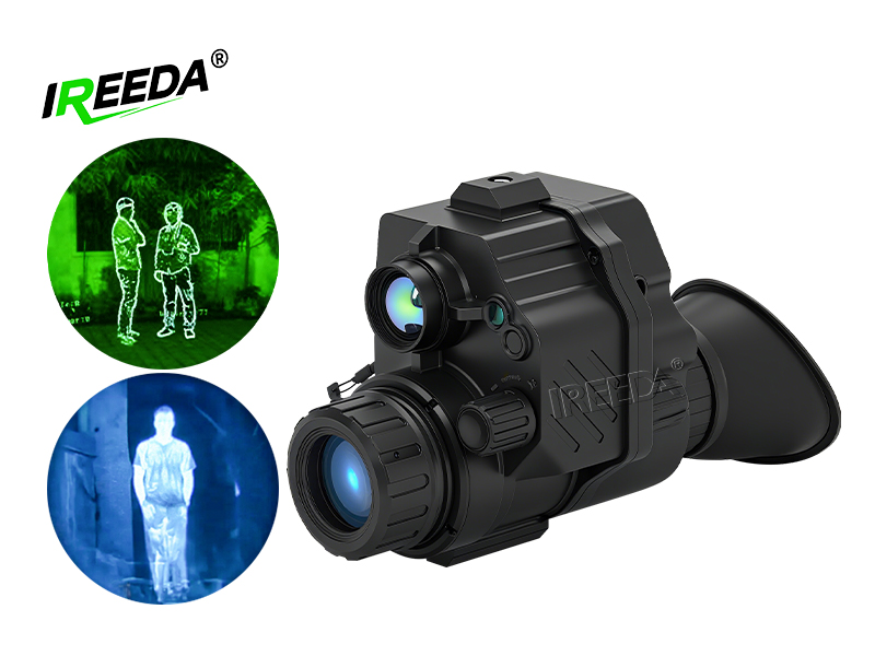 IREEDA Handheld Head-support Thermal Night Vision Monocular Fusion Monoculars