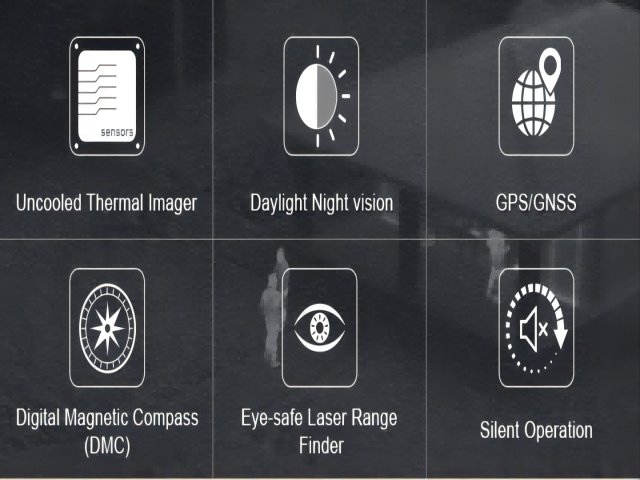 multifunction thermal binoculars