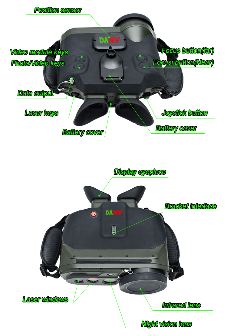 Multi-functional Uncooled Thermal Binocular Camera, Multi-Functional Binocular
