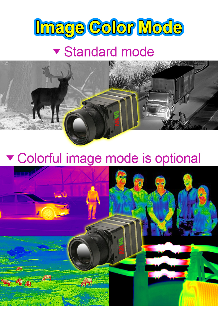 Uncooled Thermal Modules，640x480px