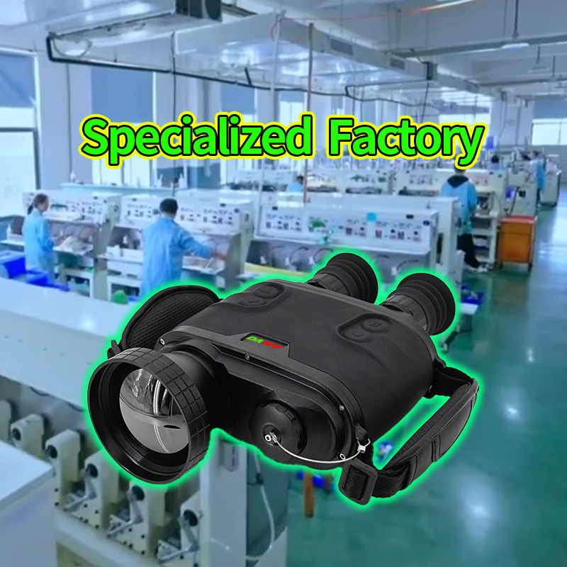 Handheld Uncooled Infrared Night Vision Camera Binocular