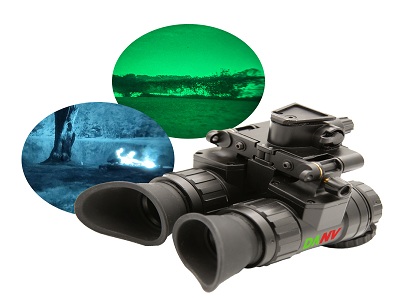 image effect of night vision device