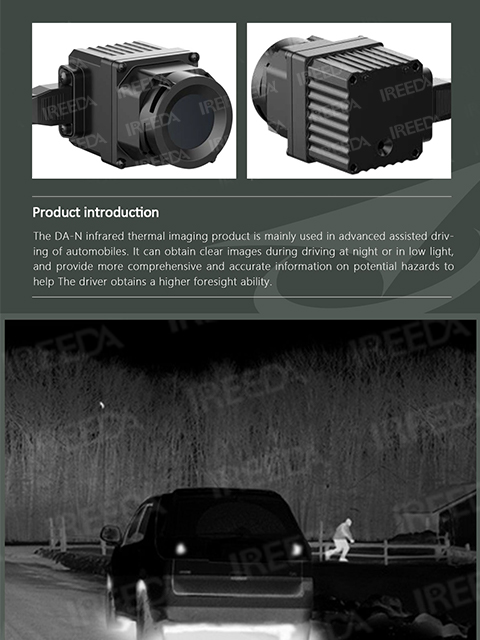 Driving Assistant Thermal Car Camera