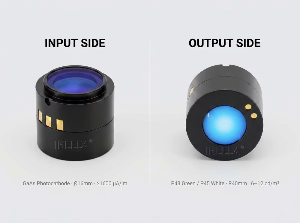 IREEDA 3-contacts image intensifier tube 