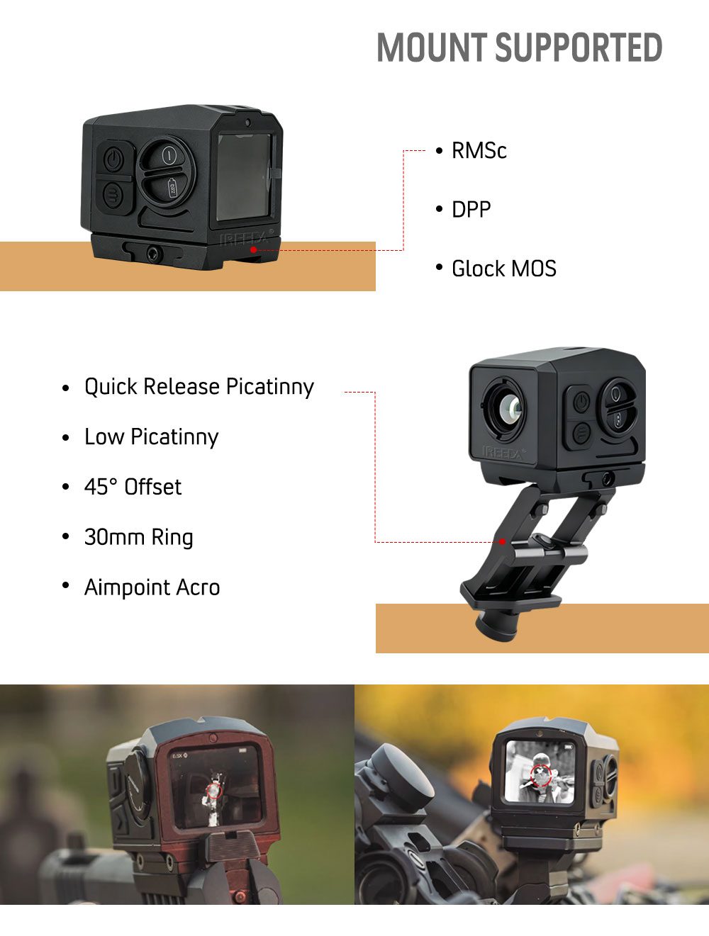 IREEDA Rifle Mounts
